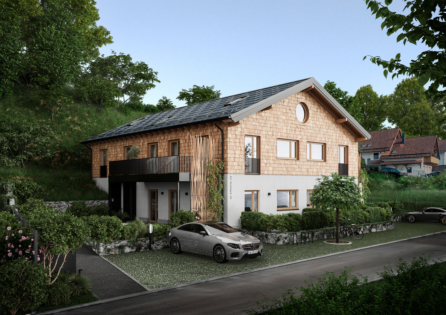 Am Wuhrbach 23 16 Ansicht Nord-West